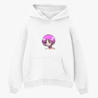 Толстовка худи оверсайз