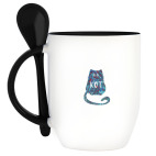 Кружка с ложкой