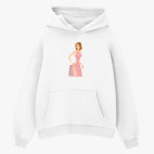 Толстовка худи оверсайз