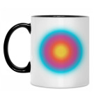 Кружка двухцветная