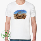 Мужская футболка органик