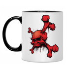 Кружка двухцветная