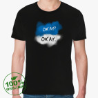 Мужская футболка органик