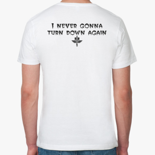 Футболка из органик-хлопка Manowar All Man play on Ten