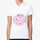 Женская рубашка поло