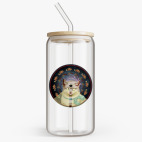 Банка с бамбуковой крышкой