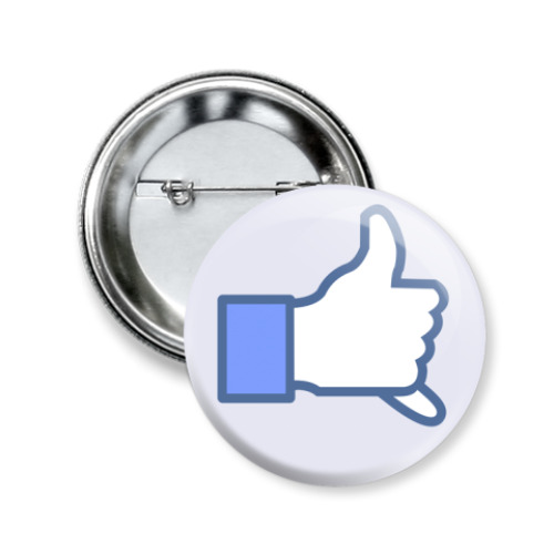 Значок 50мм с принтом  Like it !