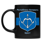 Кружка цветная UV-DTF