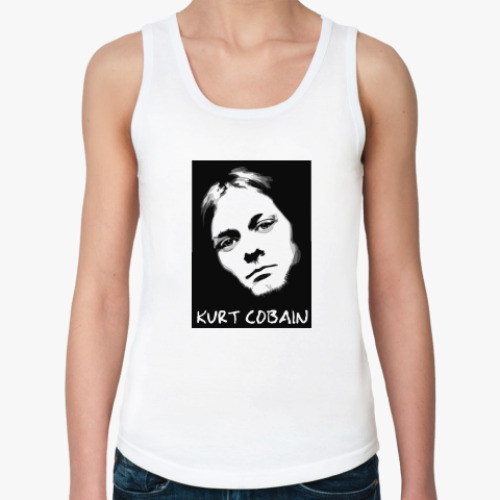 Женская майка Kurt Cobain