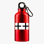 Металлическая бутылка 400 мл UV-DTF