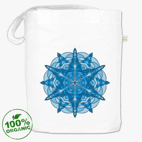 Сумка шоппер с принтом Мандала