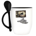 Кружка с ложкой