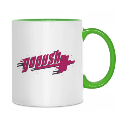 Кружка с принтом жми