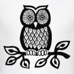 Сова на ветке