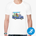 Мужская спортивная футболка