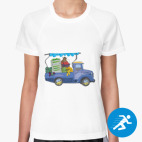 Женская спортивная футболка