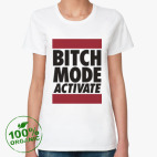 Женская футболка органик