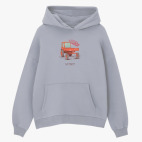 Толстовка худи оверсайз