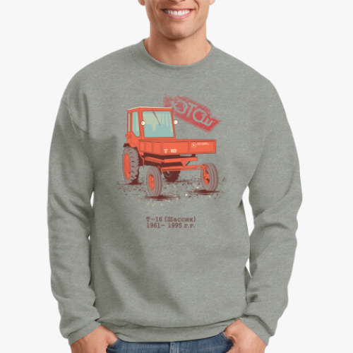 Свитшот с принтом T16 Шассик