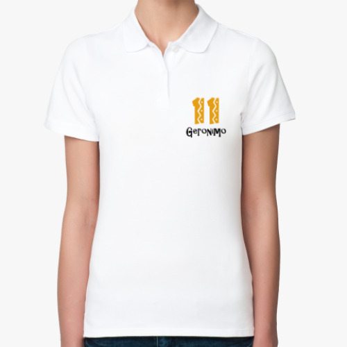 Женская рубашка поло (печать) 11 Доктор GERONIMO