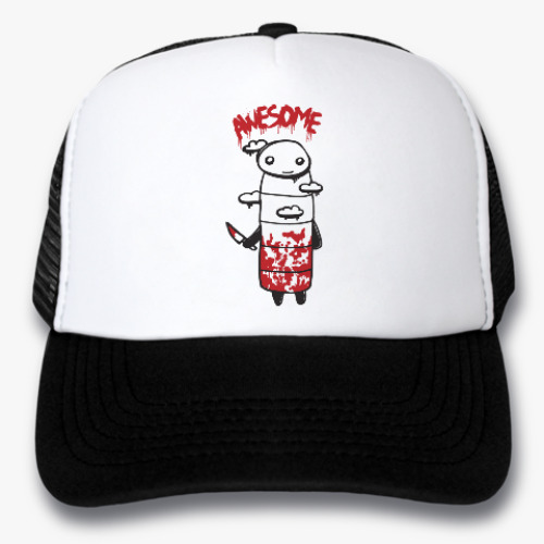 Кепка-тракер с принтом Устрашающий