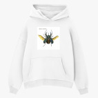 Толстовка худи оверсайз