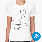 Женская спортивная футболка