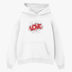 Толстовка худи оверсайз