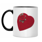 Кружка двухцветная