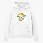 Толстовка худи оверсайз