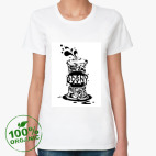 Женская футболка органик