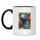 Кружка двухцветная