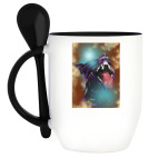 Кружка с ложкой