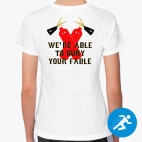 Женская спортивная футболка