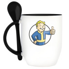 Кружка с ложкой