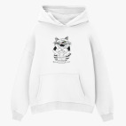 Толстовка худи оверсайз