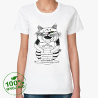 Женская футболка органик