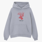 Толстовка худи оверсайз