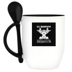 Кружка с ложкой