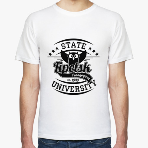 Футболка с принтом LSPU Big Owl
