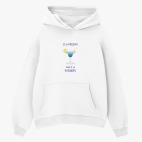 Толстовка худи оверсайз