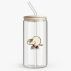 Банка с бамбуковой крышкой