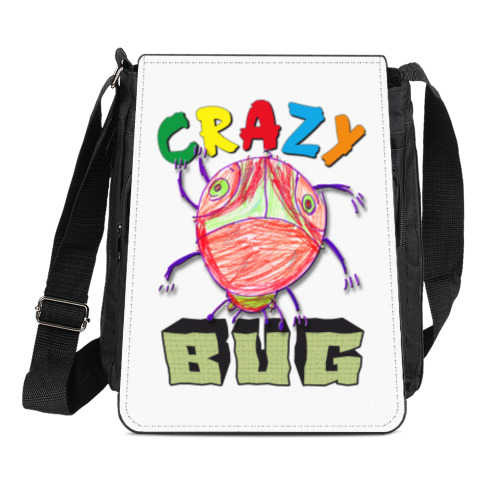 Сумка-планшет Crazy BUG