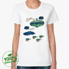 Женская футболка органик