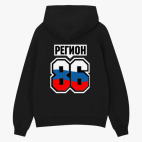 Толстовка худи оверсайз