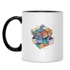 Кружка двухцветная