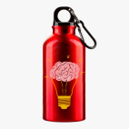 Металлическая бутылка 400 мл UV-DTF