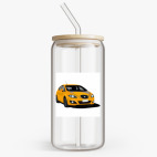 Банка с бамбуковой крышкой