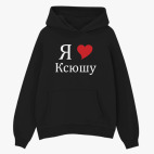 Толстовка худи оверсайз