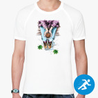 Мужская спортивная футболка